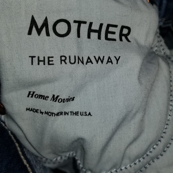 MOTHER Women's Flare Jeans in Dark Blue - Picture 9 of 9